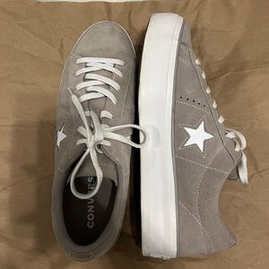 Converse One Star Platform Mercury Grey